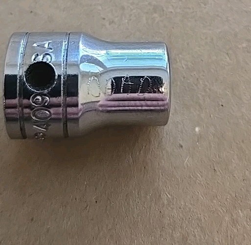 Snap On 3/8″ Drive 9/32″ SAE Chrome Internal Pipe Plug Socket USA PP409