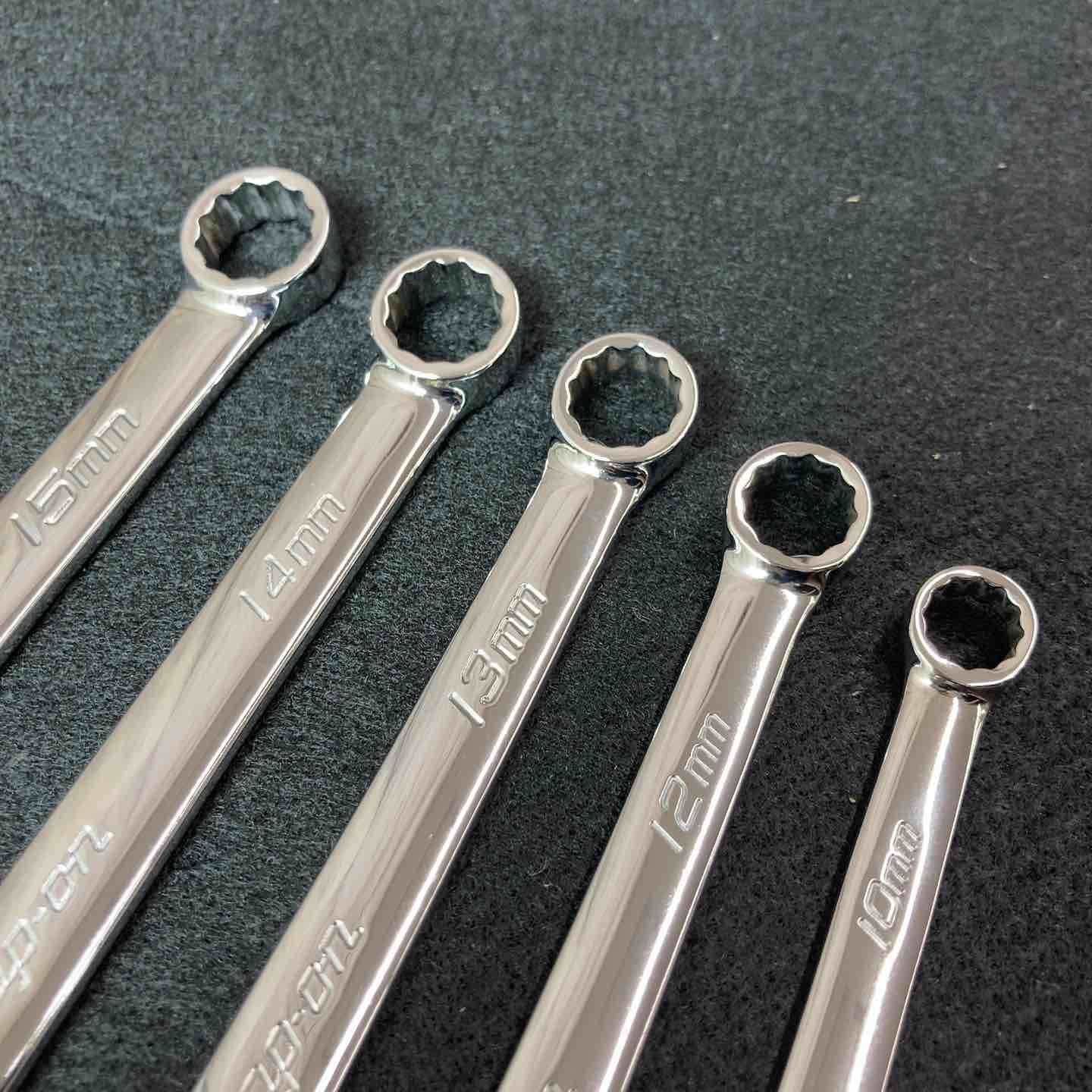 Snap On OEXM100B/120B/130B/140B/150B Frank Drive Combination Wrench 5-Piece Set