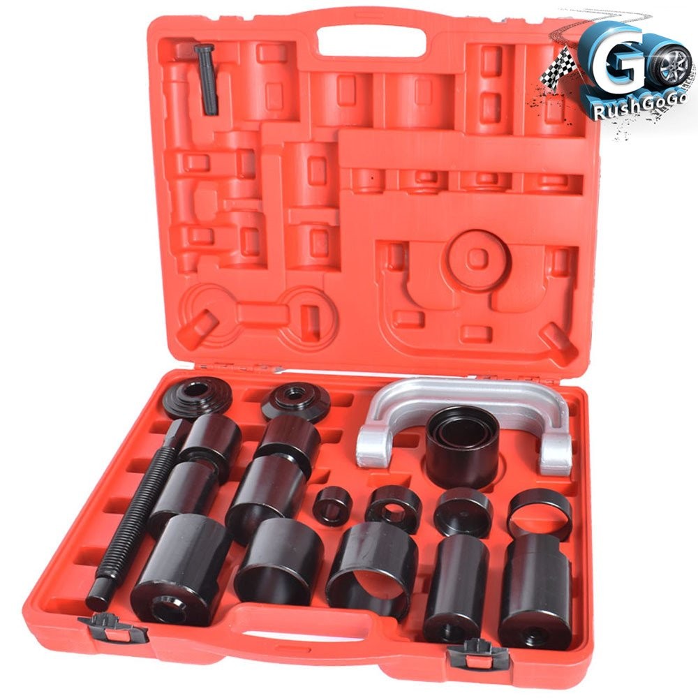 Auto Repair Service Removal Ball Joint Press Tool Master Adapter Kit 21PCS 2&4WD