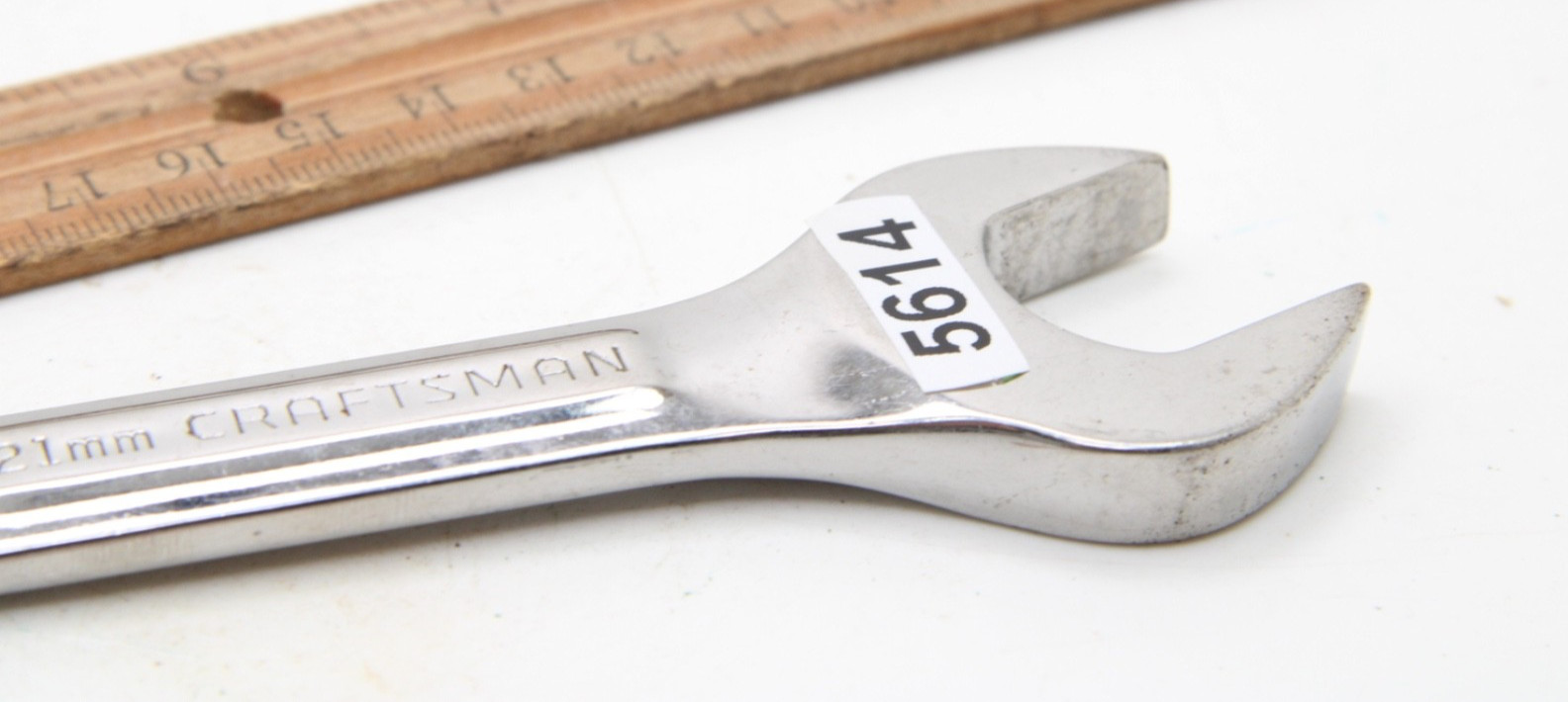 Craftsman VV-44124 21mm 12 Point Metric Stubby Combination Wrench Full Polish US