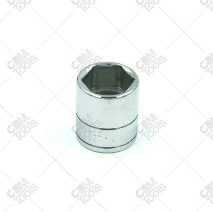 SK Hand Tools 40920 1/4″ Dr. 5/8″ 6pt Standard Fractional Chrome Socket