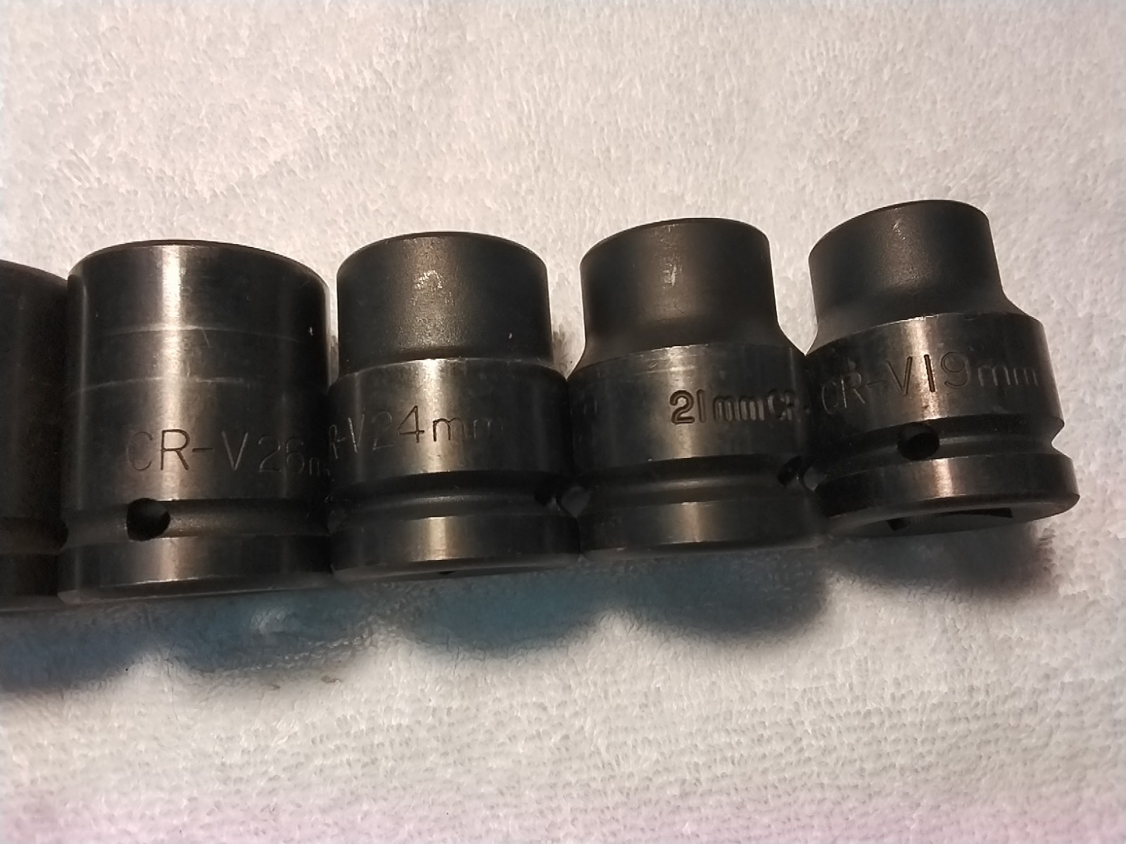 8PC 3/4″ DRIVE IMPACT SOCKET SET METRIC