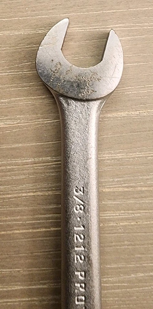 Proto USA 3/8″ Combination Wrench 1212 (Owner Engraved)