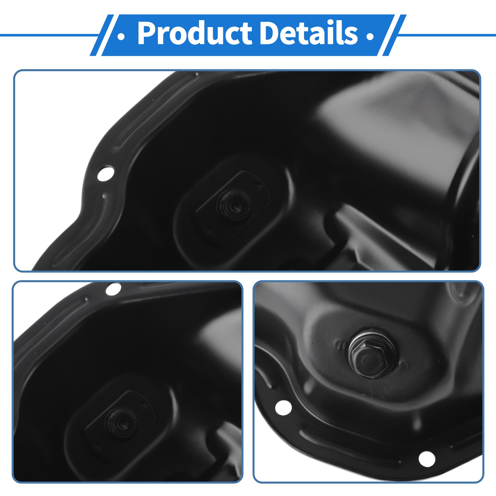 Engine Oil Cup for Nissan Maxima 08-18 V6 3.5L Aluminum Alloy Black