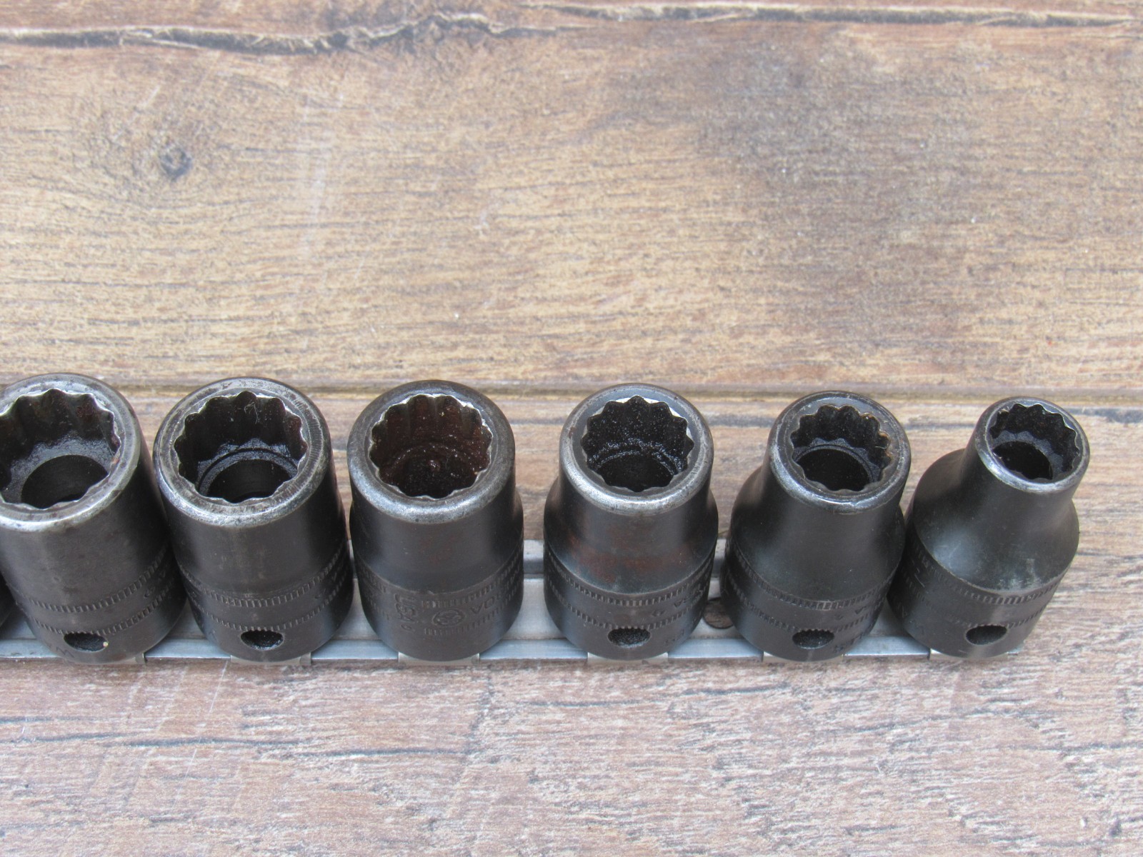 SNAP ON 10MM – 19MM 1/2″ DR METRIC 12 POINT SHALLOW IMPACT SOCKET IMDM100A – 190