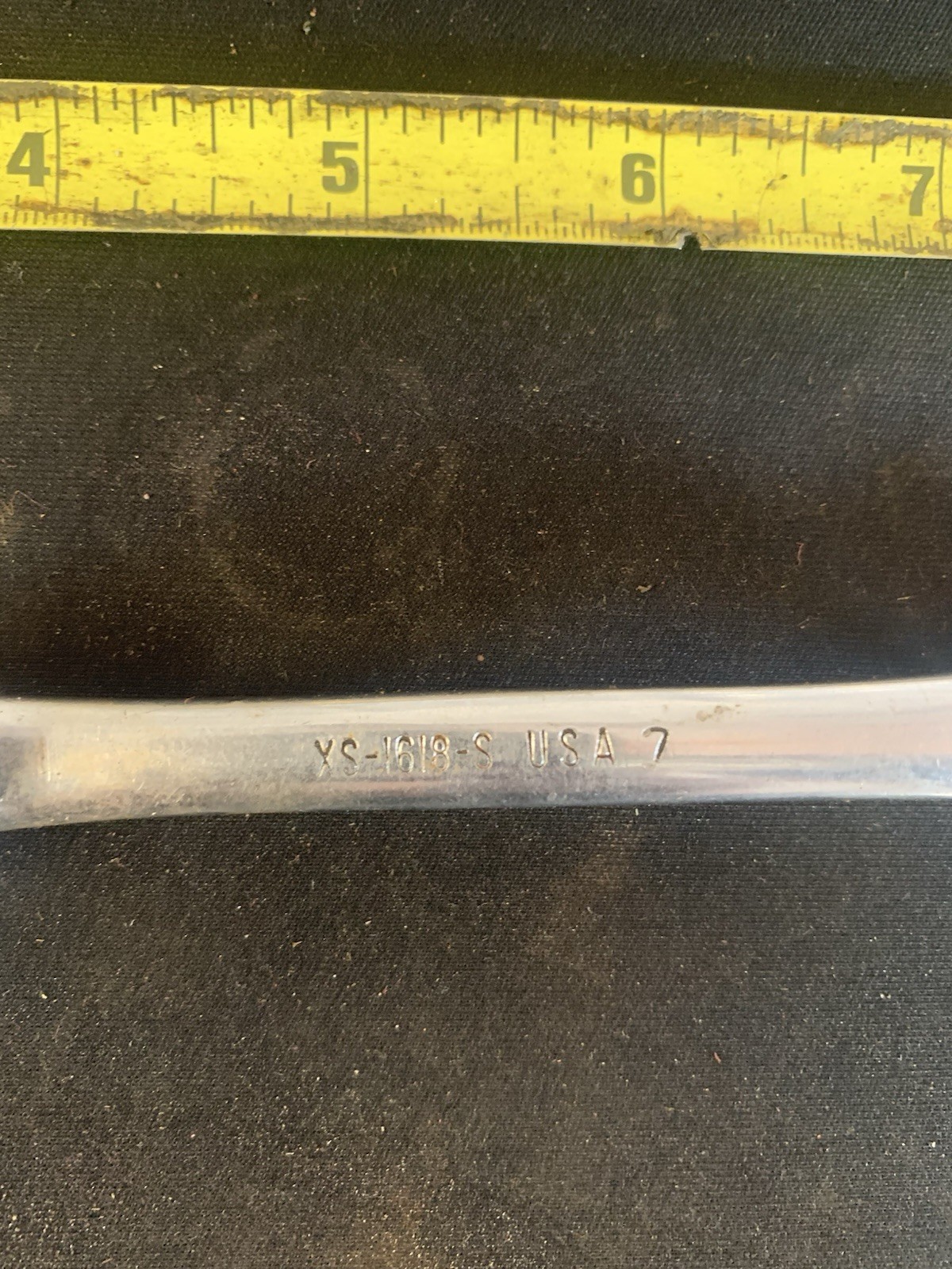 1951 VINTAGE SNAP ON OFFSET BOX WRENCH XS-1618 1/2 & 9/16 Nice Shape!!