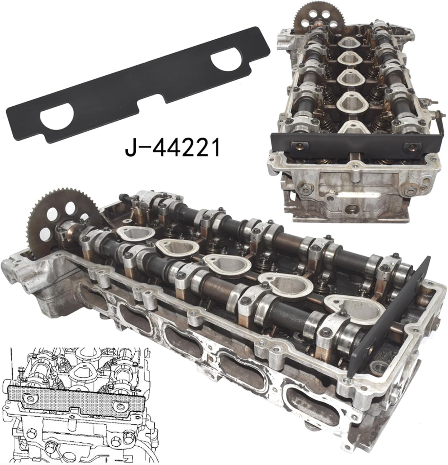 Camshaft Retaining and Alignment Timing Tool Kit, Compatible with GM GMC Cadi…