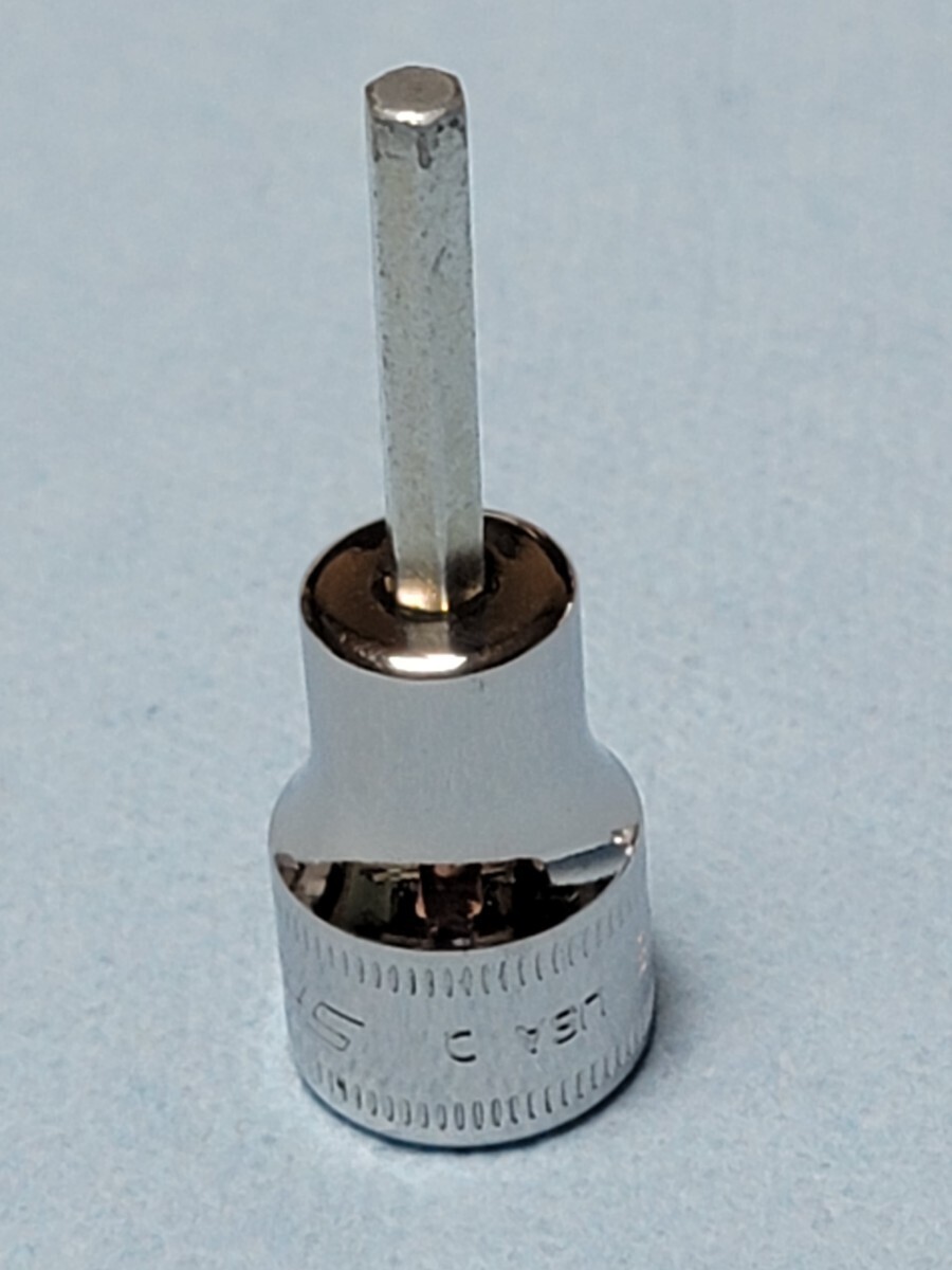 Snap-on FAM4E 3/8″ Drive Metric 4 mm Standard Hex Bit Socket Driver