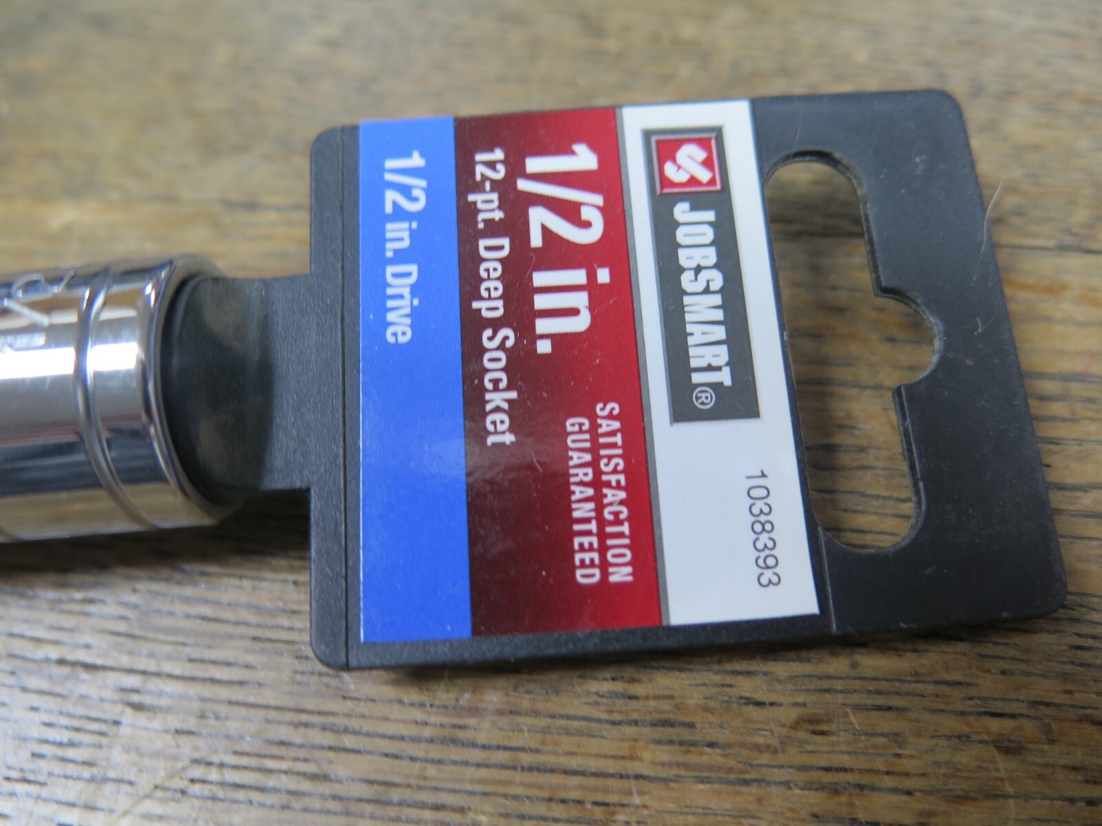 2 JobSmart 1/2 in 12-pt Deep Socket 1/2 in Drive – 1038393 – 2 ITEMS