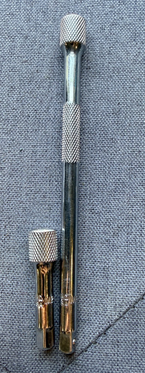 Mac 1/4″ Dr. 2″ & 6″ Knurled Friction Ball Extension Set. USA 🇺🇸 M2EK M6EK