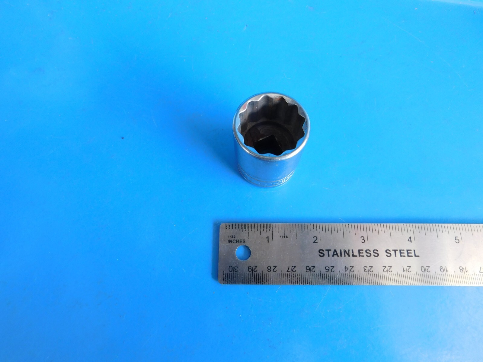 USED,SNAP ON TOOLS » 1-1/16 IN. » 1/2 IN. DR. SHORT, 12 PT. SOCKET PART #SW341