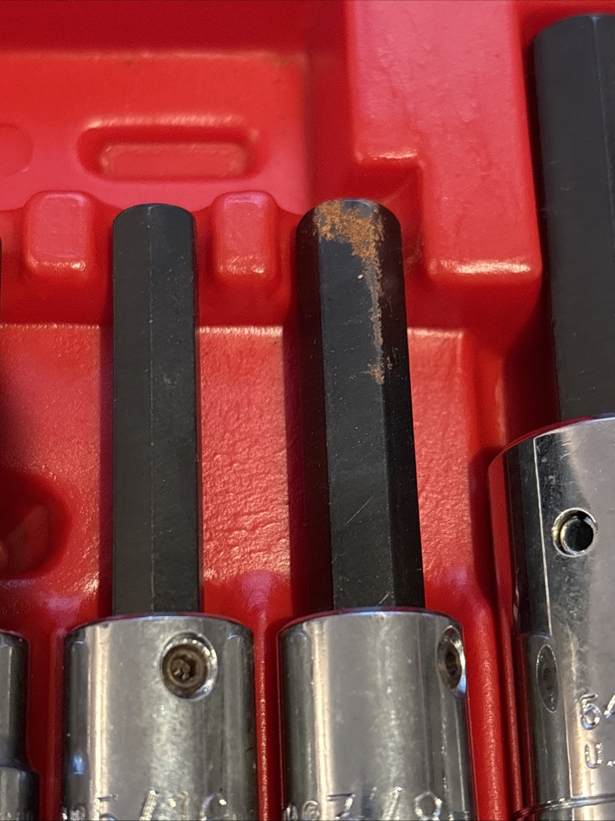 Proto 10 pc. 1/2″ & 3/8″ Drive SAE Hex Bit Socket Set 4990 & 5441 & Case 4968PB