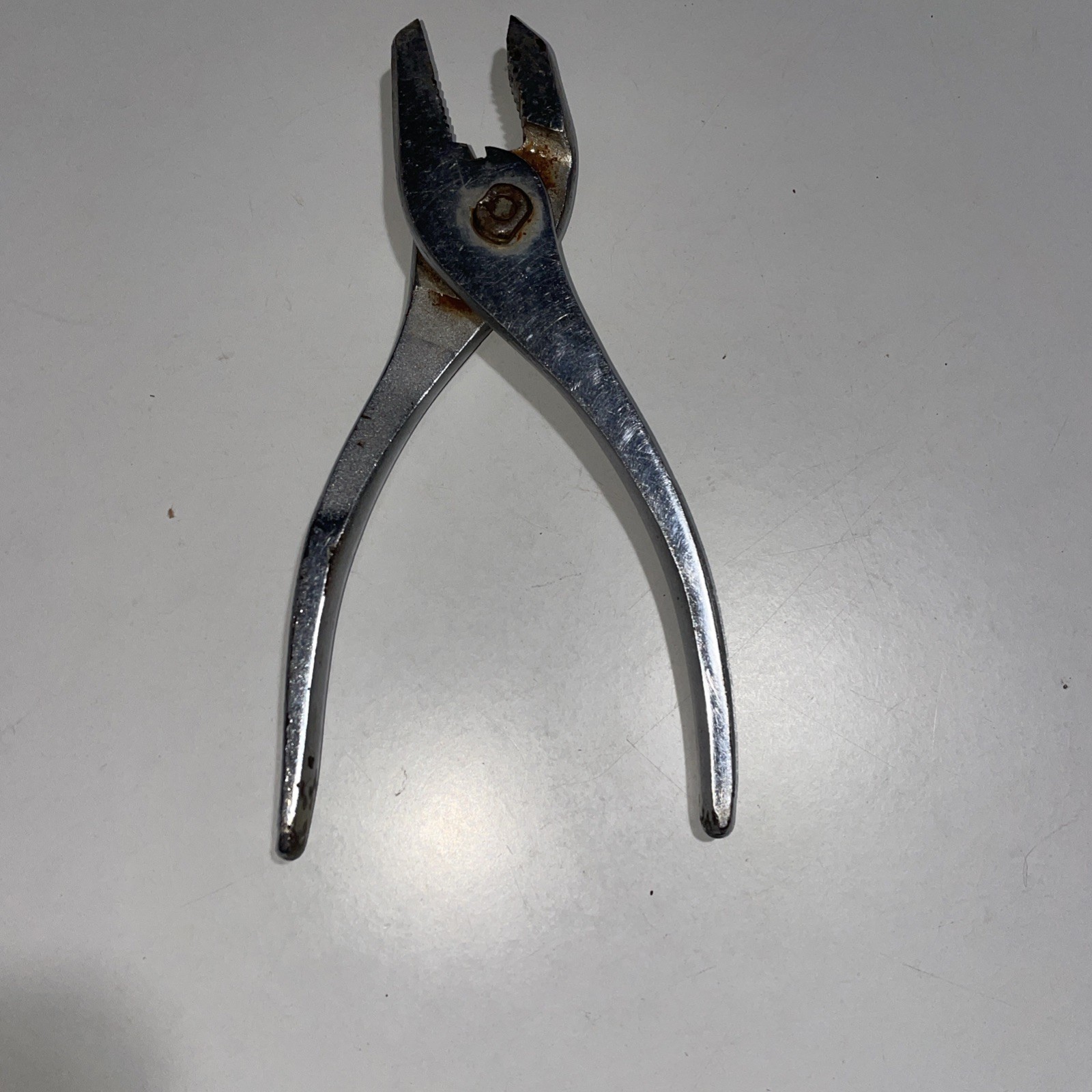 Rare Vintage Penens Corp 3267 Slip Joint Pliers Knurled Handle Chicago USA
