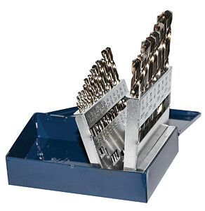 Century Drill & Tool 26121 21 Piece Prograde Cobalt Drill Index Sets