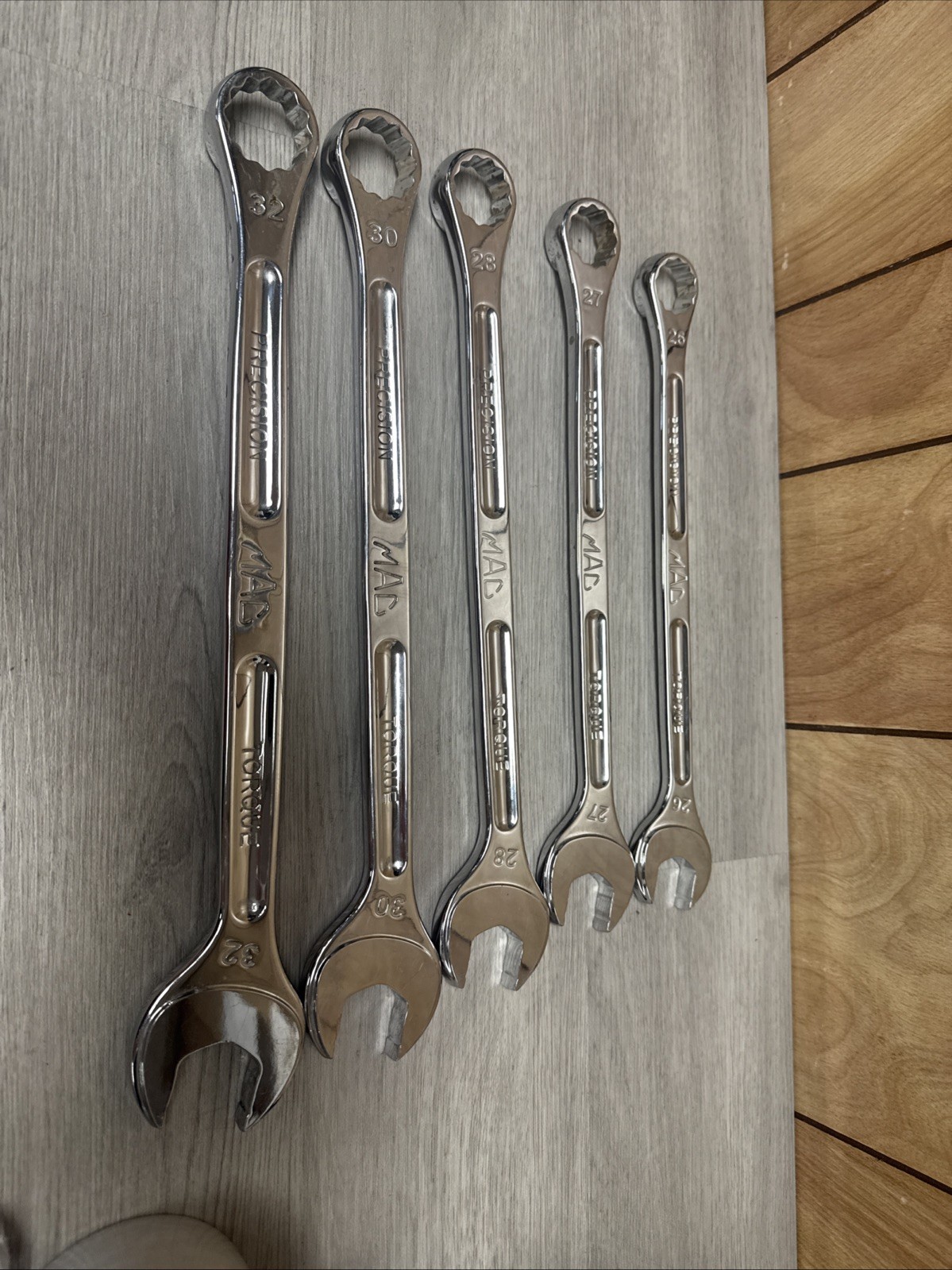 Mac – 5 Piece Wrench Set – 26mm-32mm