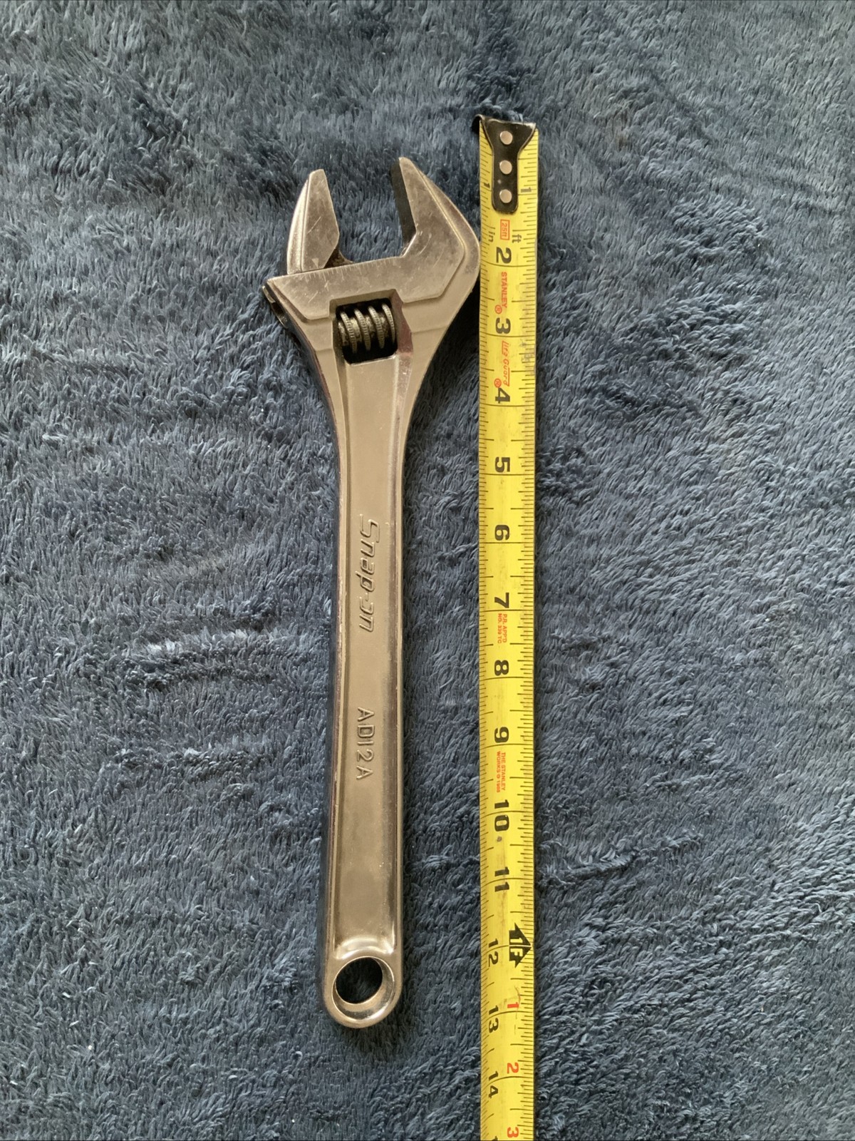 Snap On Ad12a, Adjustable Wrench.l..works Fine,,,,,
