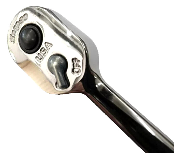 New Snap-on™ 1/4″ Drive Extra-Long Quick-Release Fixed-Head Ratchet TRLL72