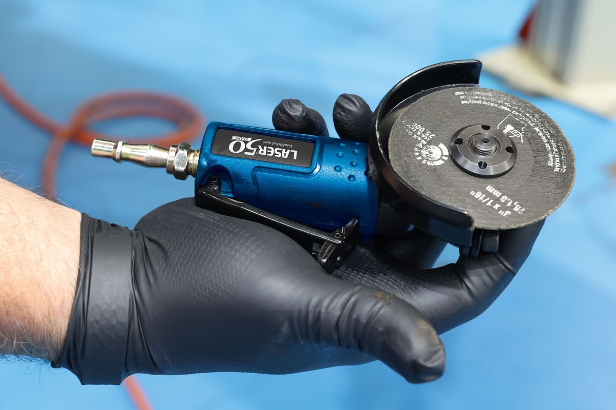 Laser Tools 9297 Mini Angle Grinder 75mm