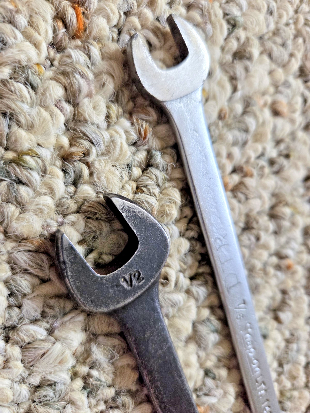 Vintage Snap-On Wrench Lot of 2 Wrenches 1/2″ 7/16″ SAE LTA 1416