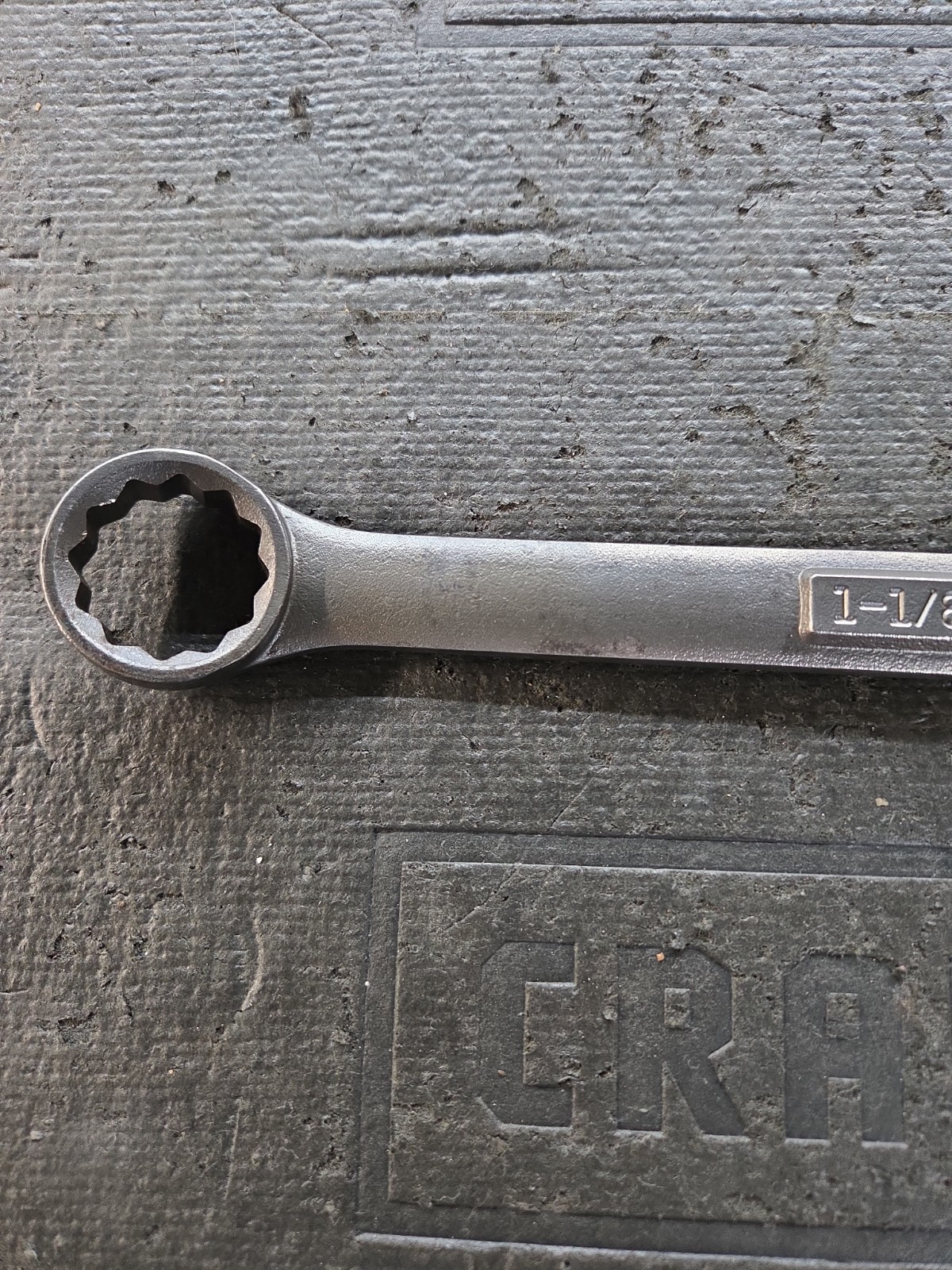 Craftsman Black Oxide 1 1/8″ Made In USA Combination Wrench 12 Point 46594