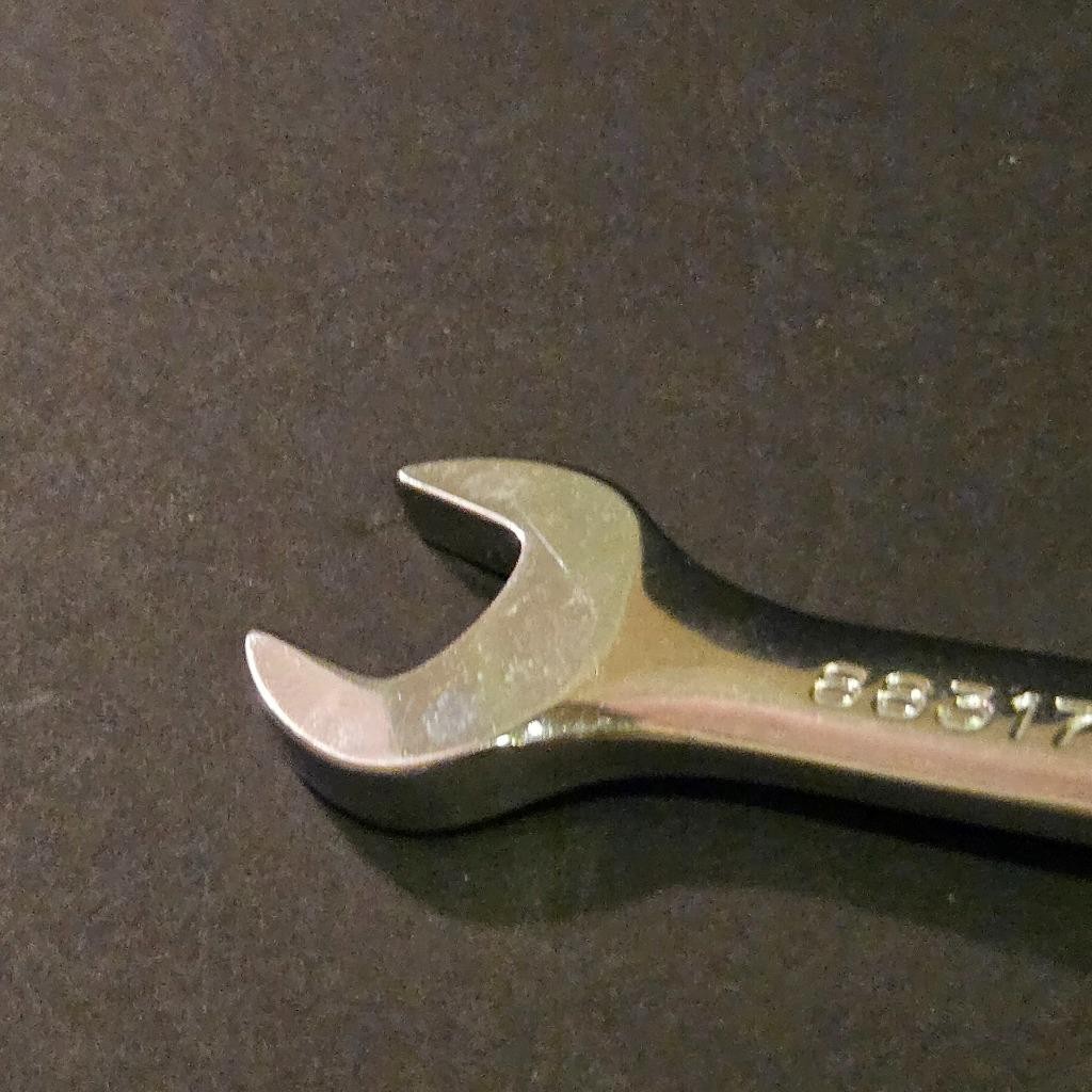 QUALITY S-K SK #88317 17MM METRIC COMBINATION POLISHED 12 POINT WRENCH