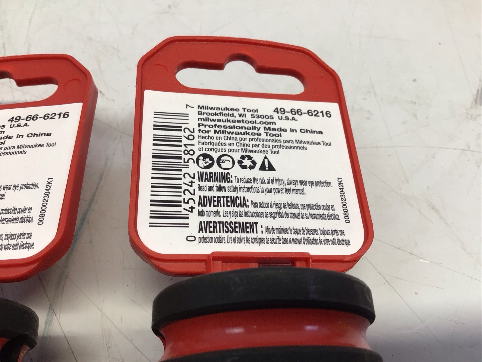Milwaukee 49-66-6216 1-3/8 In. Shockwave Impact 1/2 In. Drive Socket 1-3/8″ 2pk