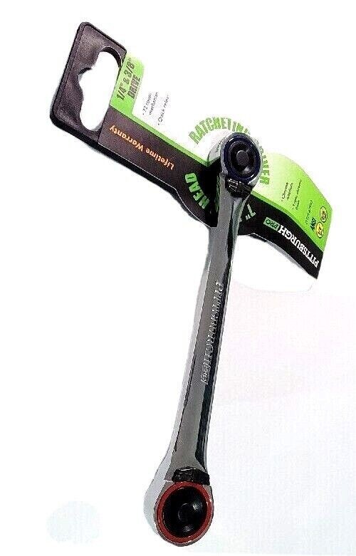 BRAND NEW 1/4″ 3/8″ DRIVE DUAL HEAD RATCHET DRIVER SALE !!!!!!!
