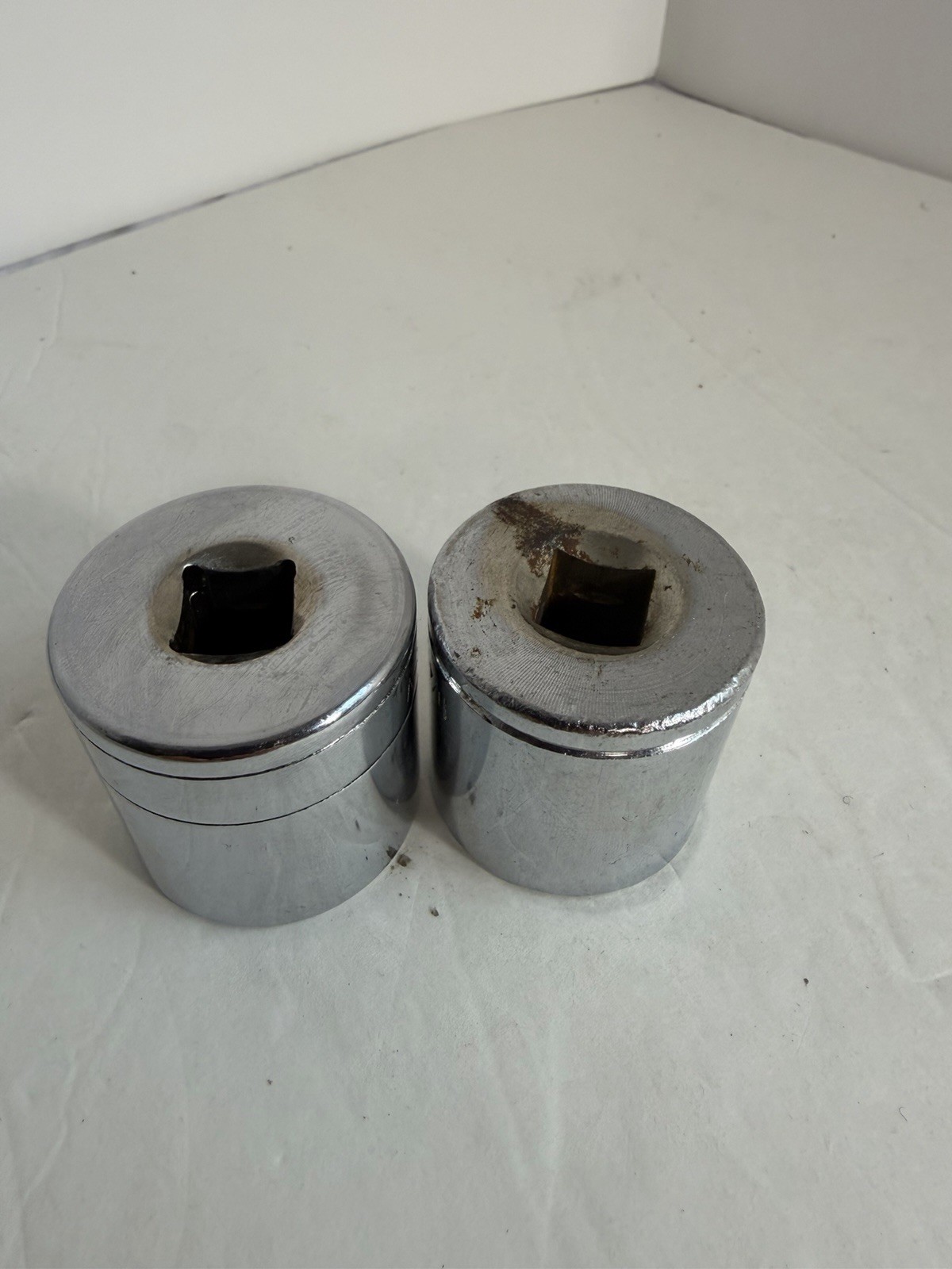 2pc 1-1/4” Drive Sockets CR-V Heavy Duty Large Socket Set