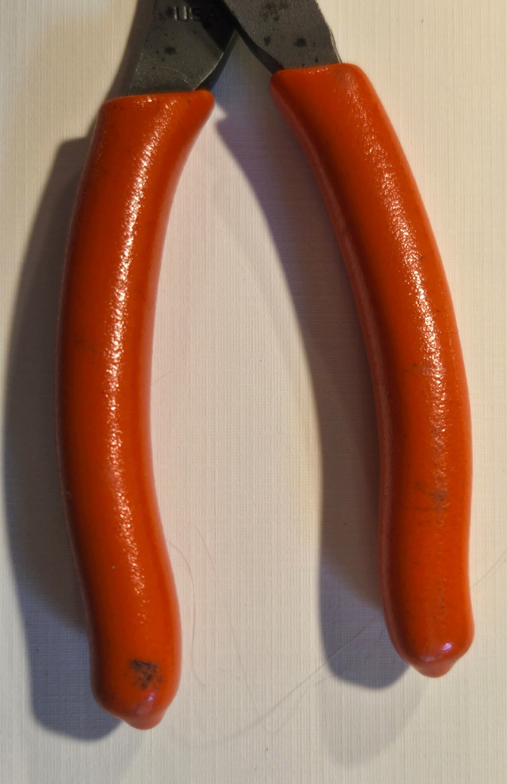 Snap On 495CF 6″ Talon Grip 35″ Bent Needle Nose Pliers, Used