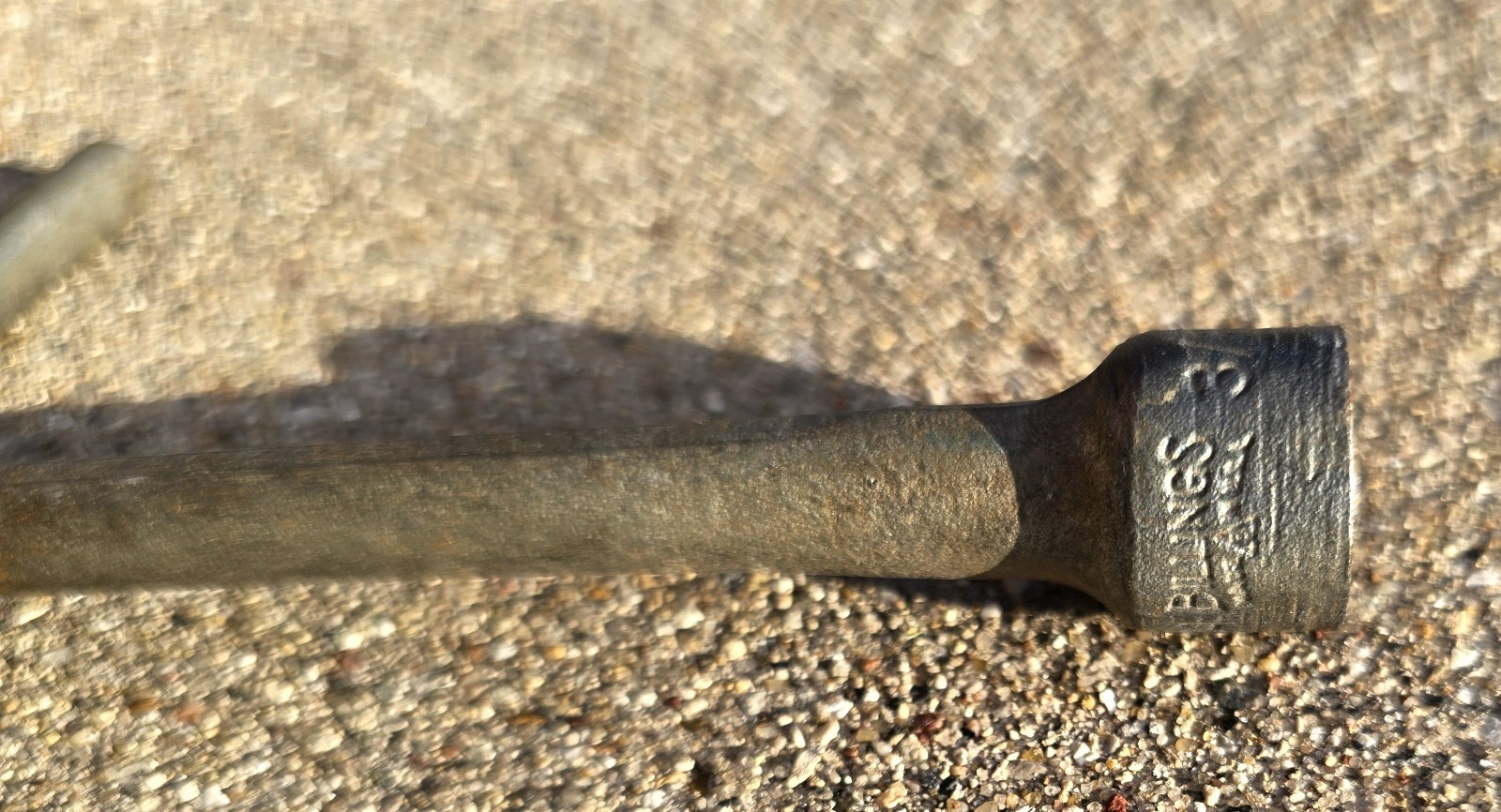 Vintage 963H 3/8 Billings T-Handle Socket Square Business End
