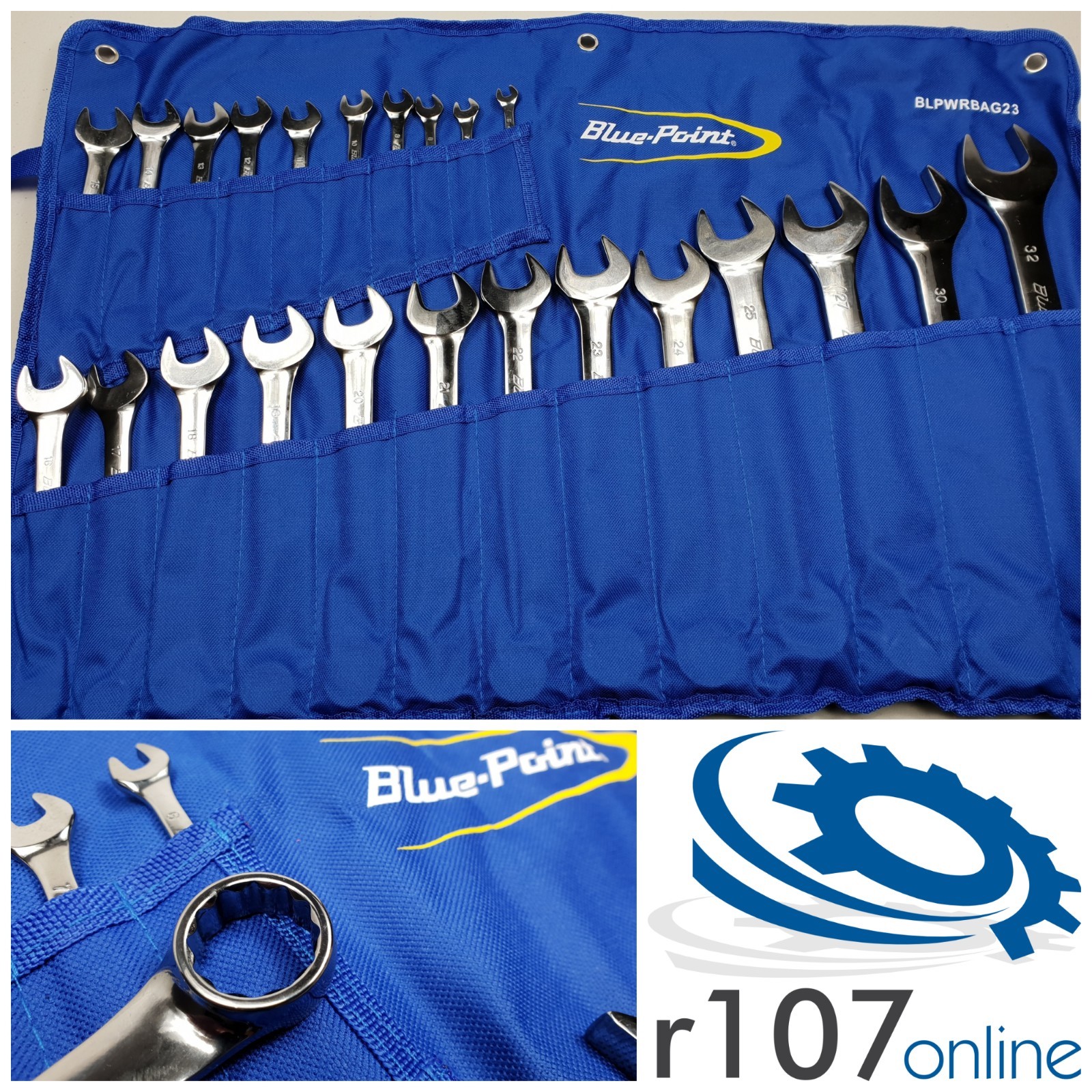 Blue Point 23pc Spanner Set 6-32mm – As sold by Snap On.