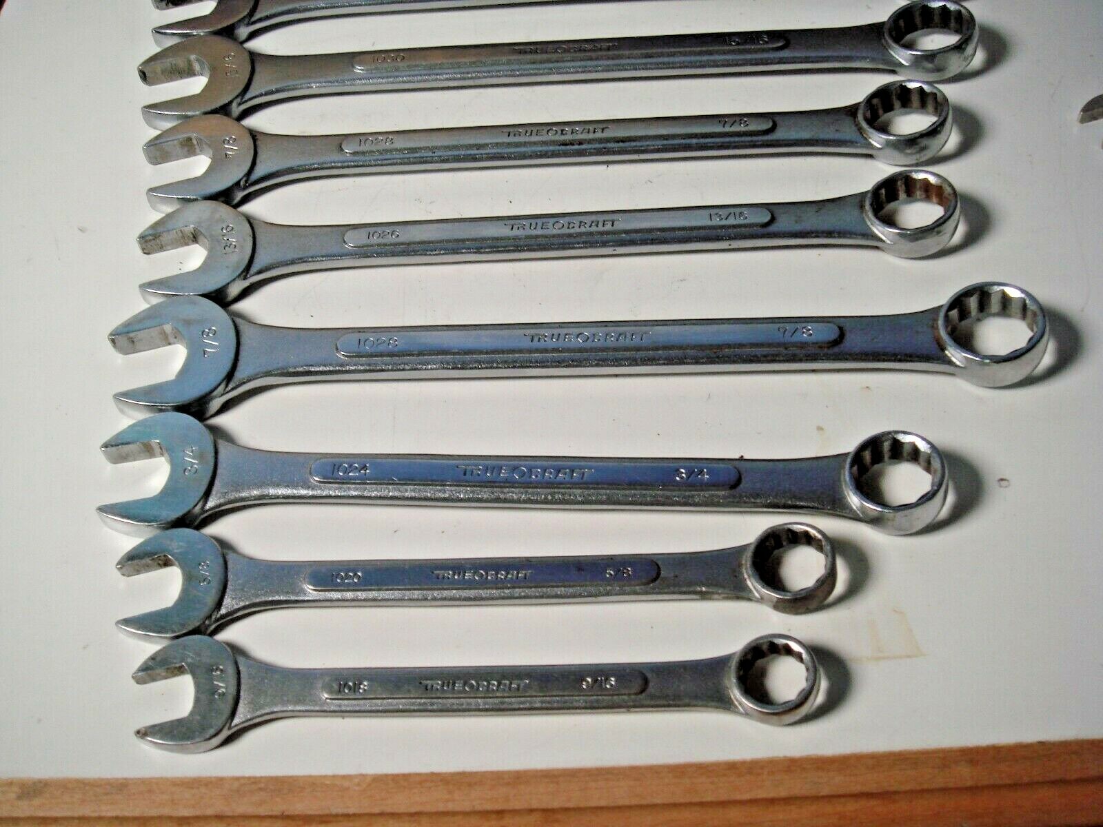 Open End 12 Point Box Wrenches 15 Piece Long 1/4″ to 1-1/8″ Drop Forged Japan M6