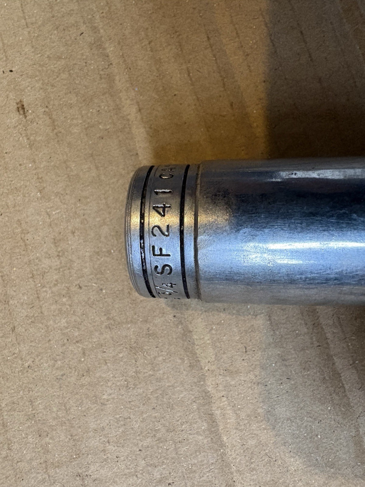 Snap-on SF241 Socket 3/8″ drive 3/4″ Chrome 12 Pointer Socket Tool