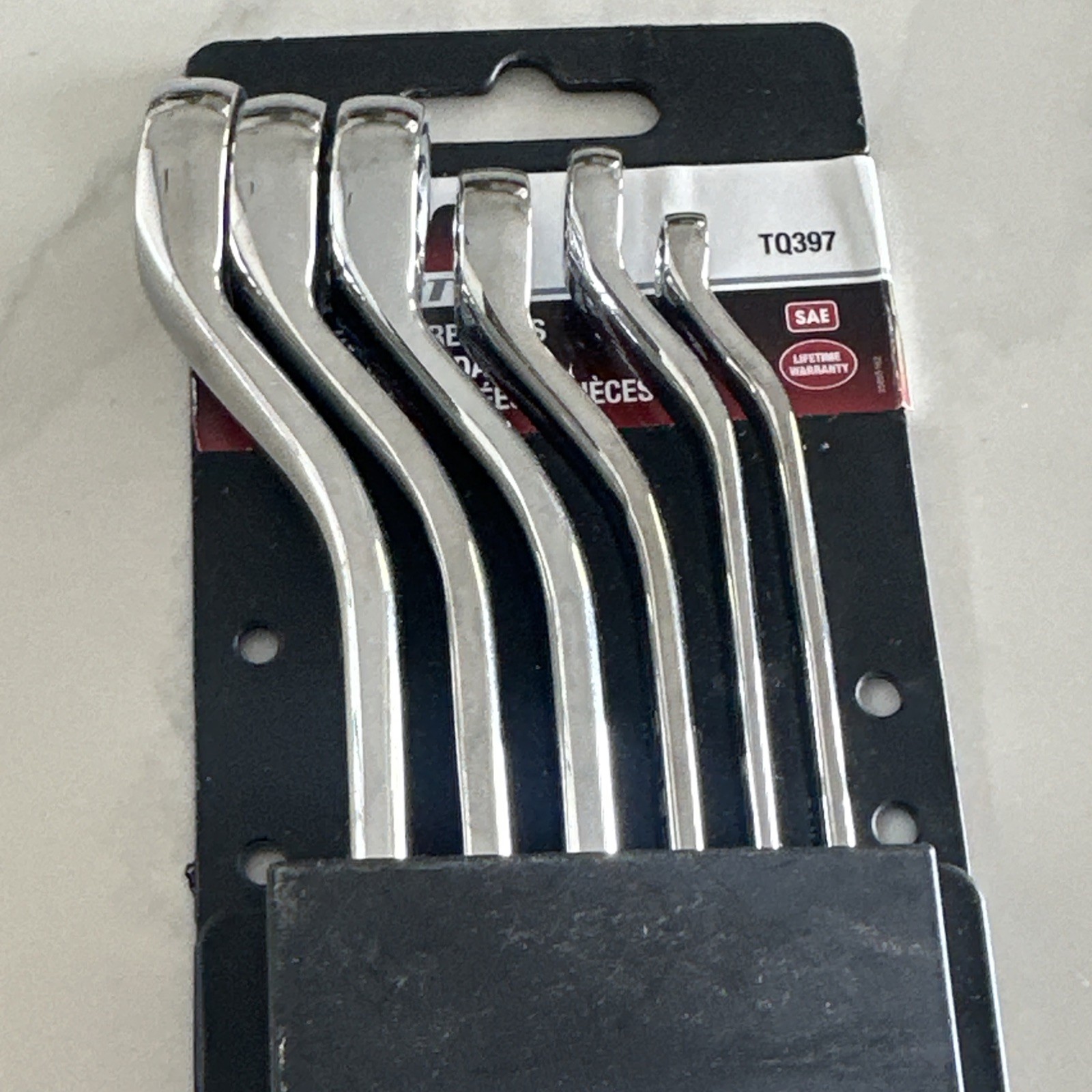 TEQ Correct 6 Pc Angle Offset 12 Pt. Box Wrenches – SAE – TQ397 New