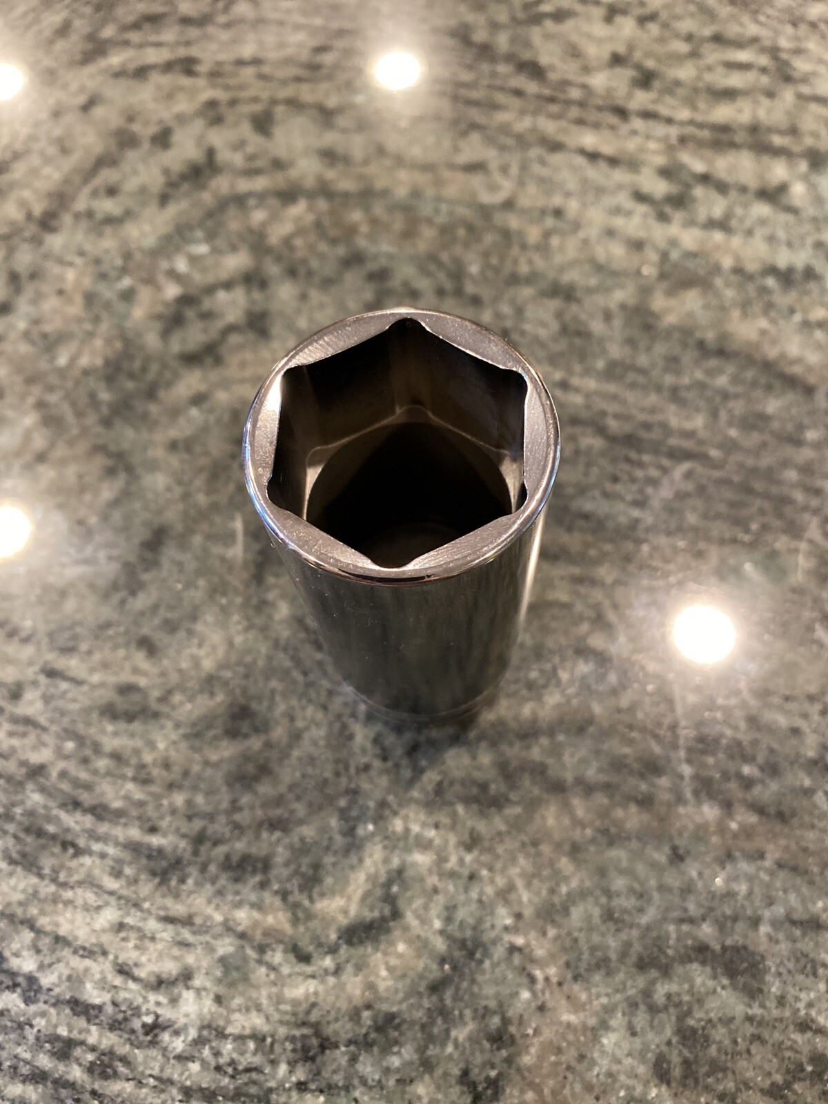 Snap-on ts381 1/2″ drive 1-3/16” sae deep 6 point chrome socket