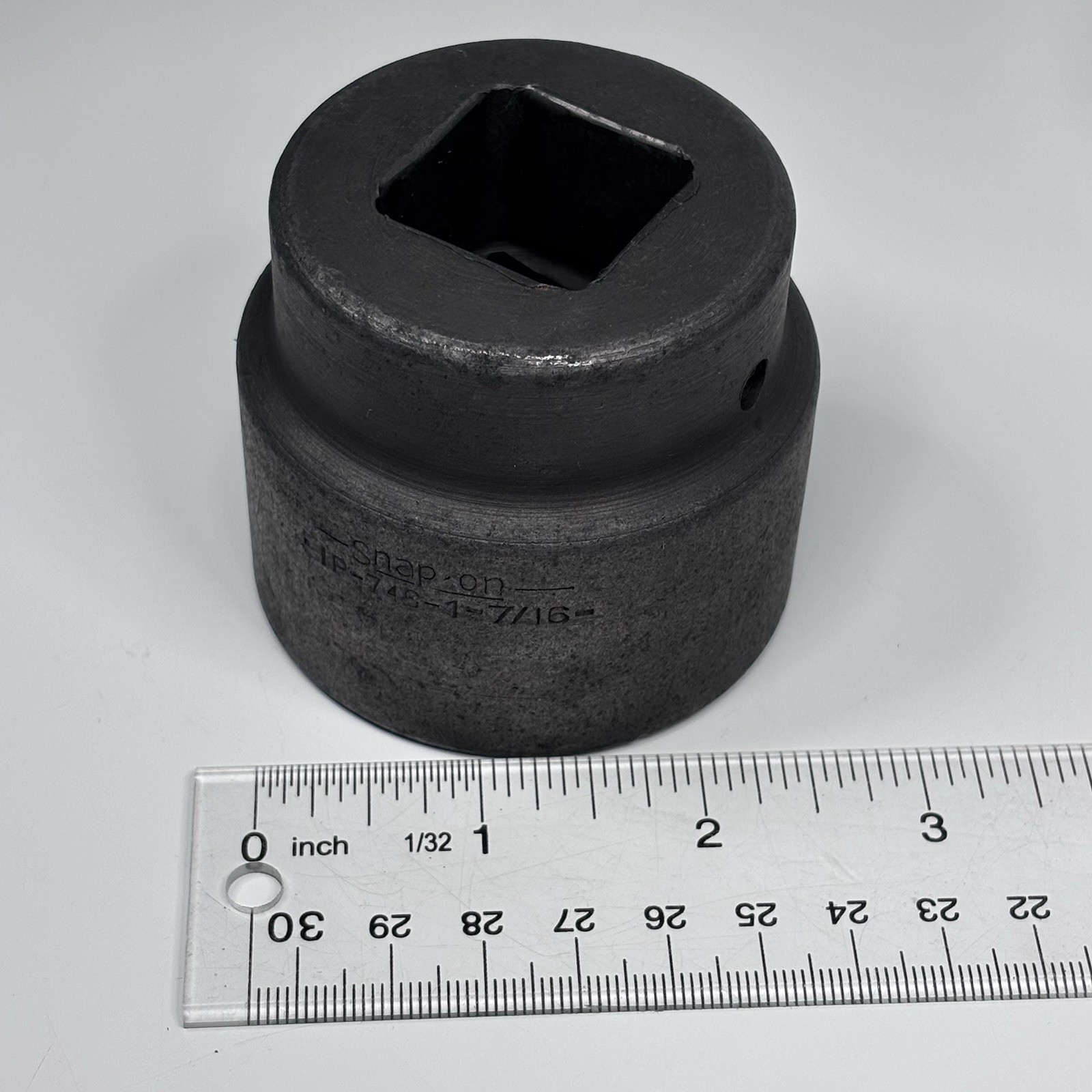 Snap On Tools IP746 1” Drive 8Pt SAE 1-7/16 Flank Dr Shallow Impact Socket VTG