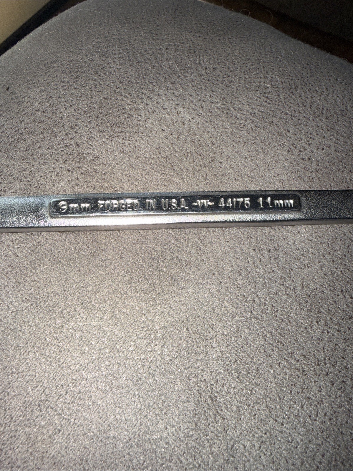 Craftsman 9mm x 11mm Double Flare Nut Line Wrench VV Series 44175 USA READ!