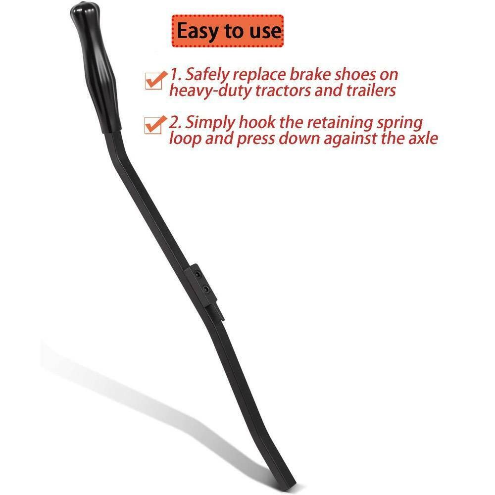 ☀️5081 S-Cam Air Brake Spring Tool Replace 5081 Heavy Duty Steel (Black)