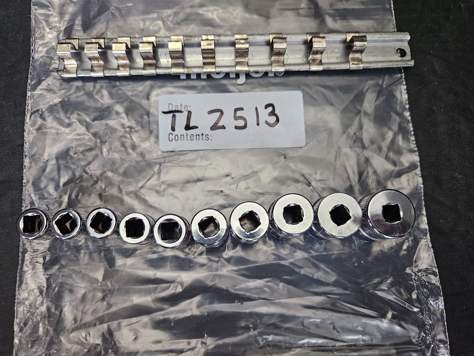 SNAP ON 1/4″ DRIVE 10 PC 6 PT METRIC TMM5.5-TMM7, TMM9-TMM15 SHALLOW SOCKET SET