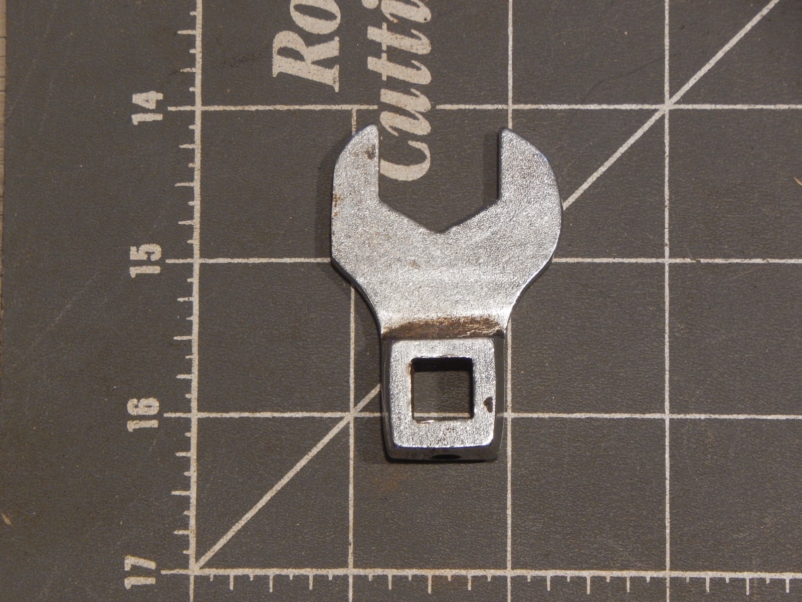 MODIFIED Mac 3/8″ Drive Specialty Thin Open End Crowfoot Wrench 3/4″ S124 Dr