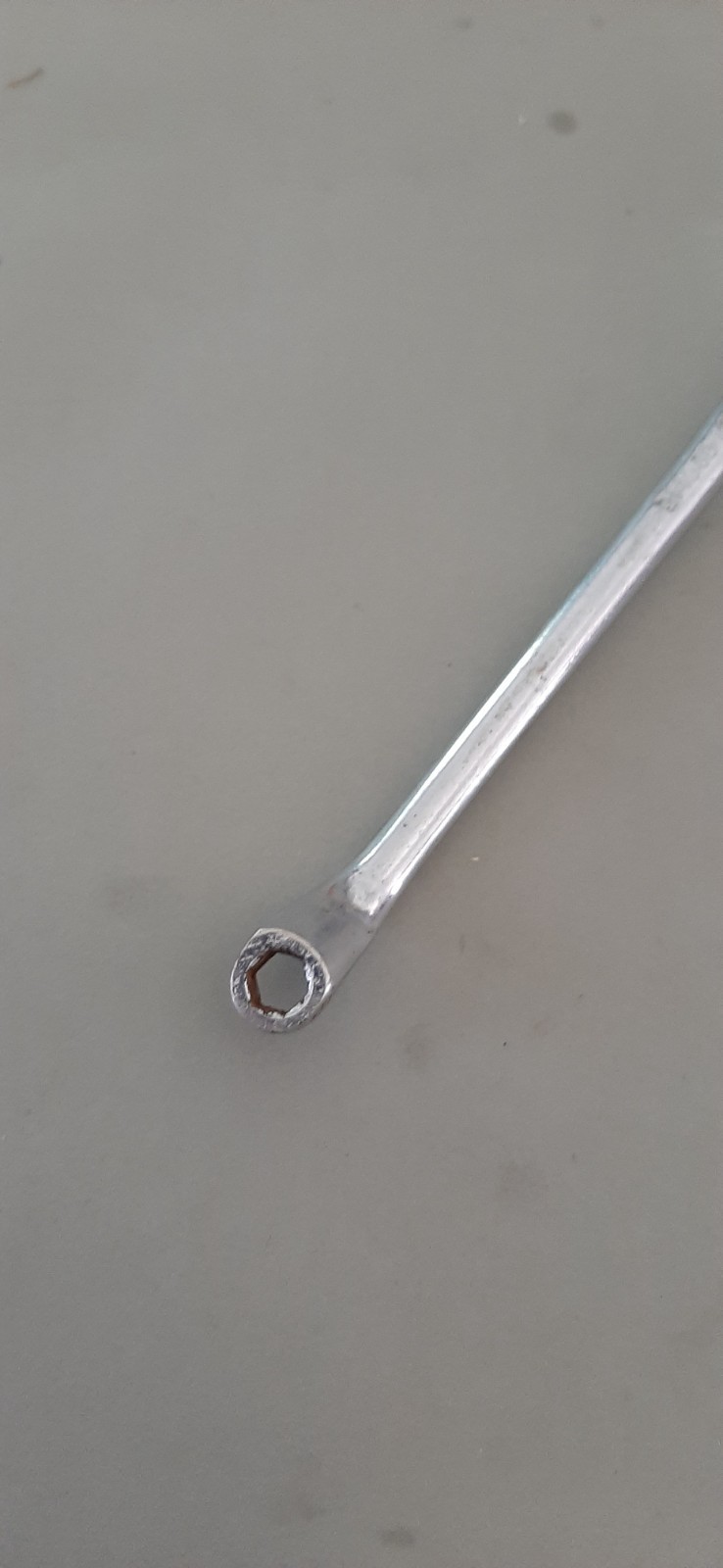 Snap-On USA 3/8″ x 7/16″ B1458B 6pt Point Offset Brake Bleeder Box Wrench 617