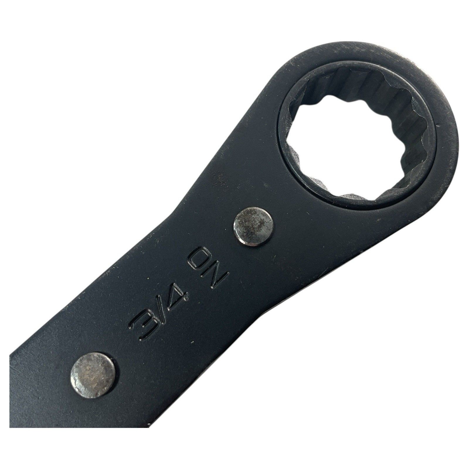 Snap-on Ratcheting Box Wrench 5/8″ x 3/4″ 12 Point GR2024A Black USA Made Marks