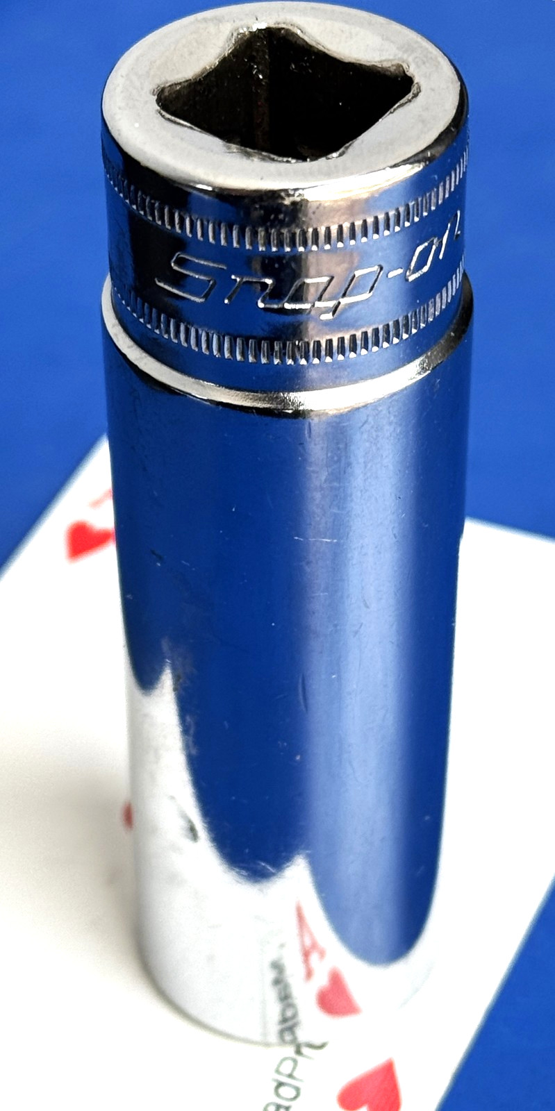 Snap-on Tools USA 1/2″ drive 19mm Deep Chrome 12-point Metric Socket Wrench SM19