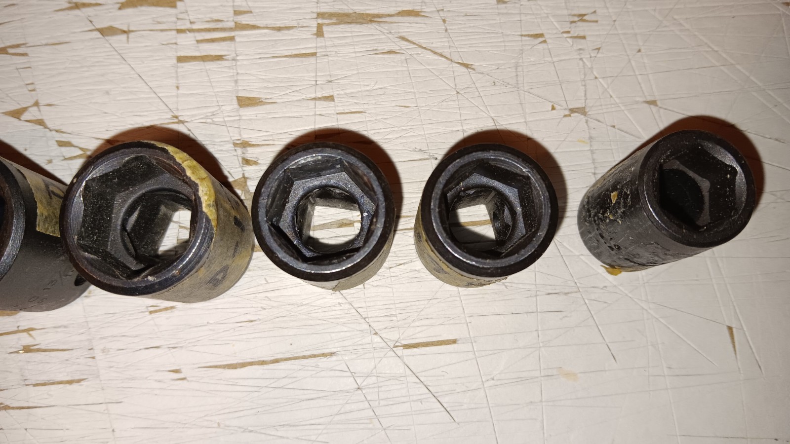 PROTO 1/2″‑Drive IMPACT SOCKET LOT – 9/16″ to 1‑1/16″ – TorquePlus™ – USA – 11pc