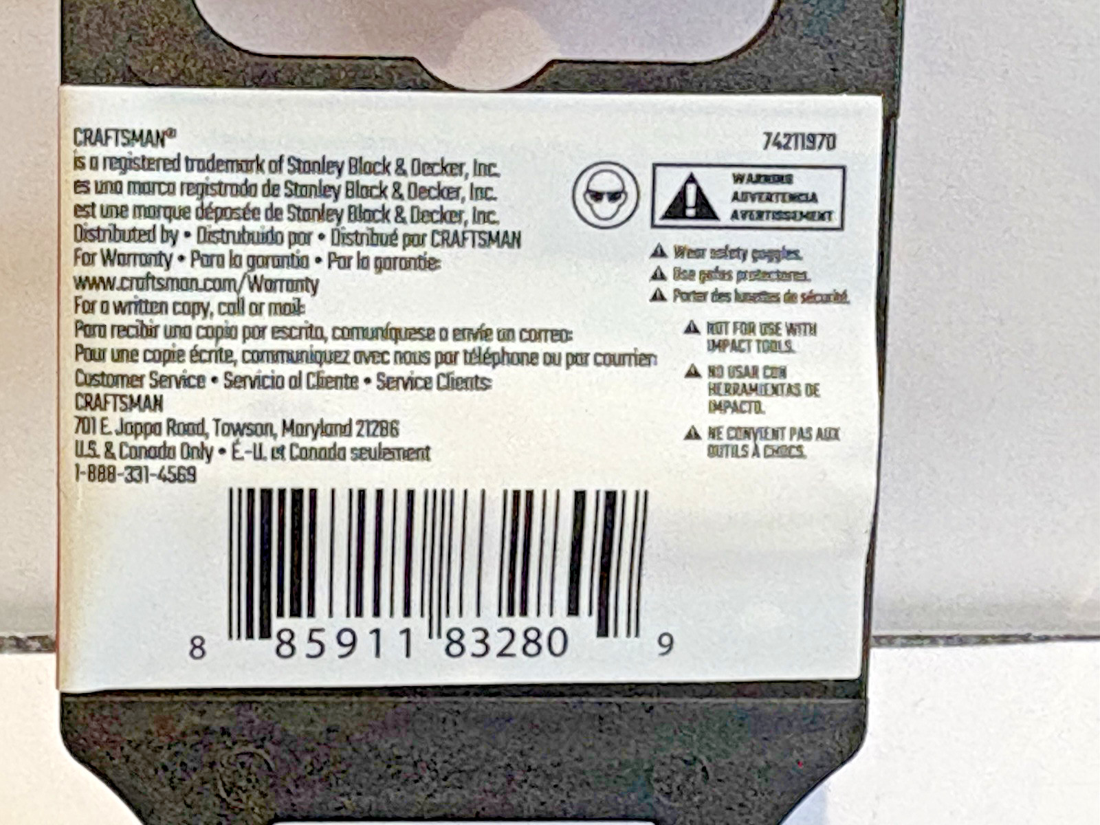 NEW Sears Craftsman Low Profile 1/2 in. drive Ratchet 72 teeth CMMT86723