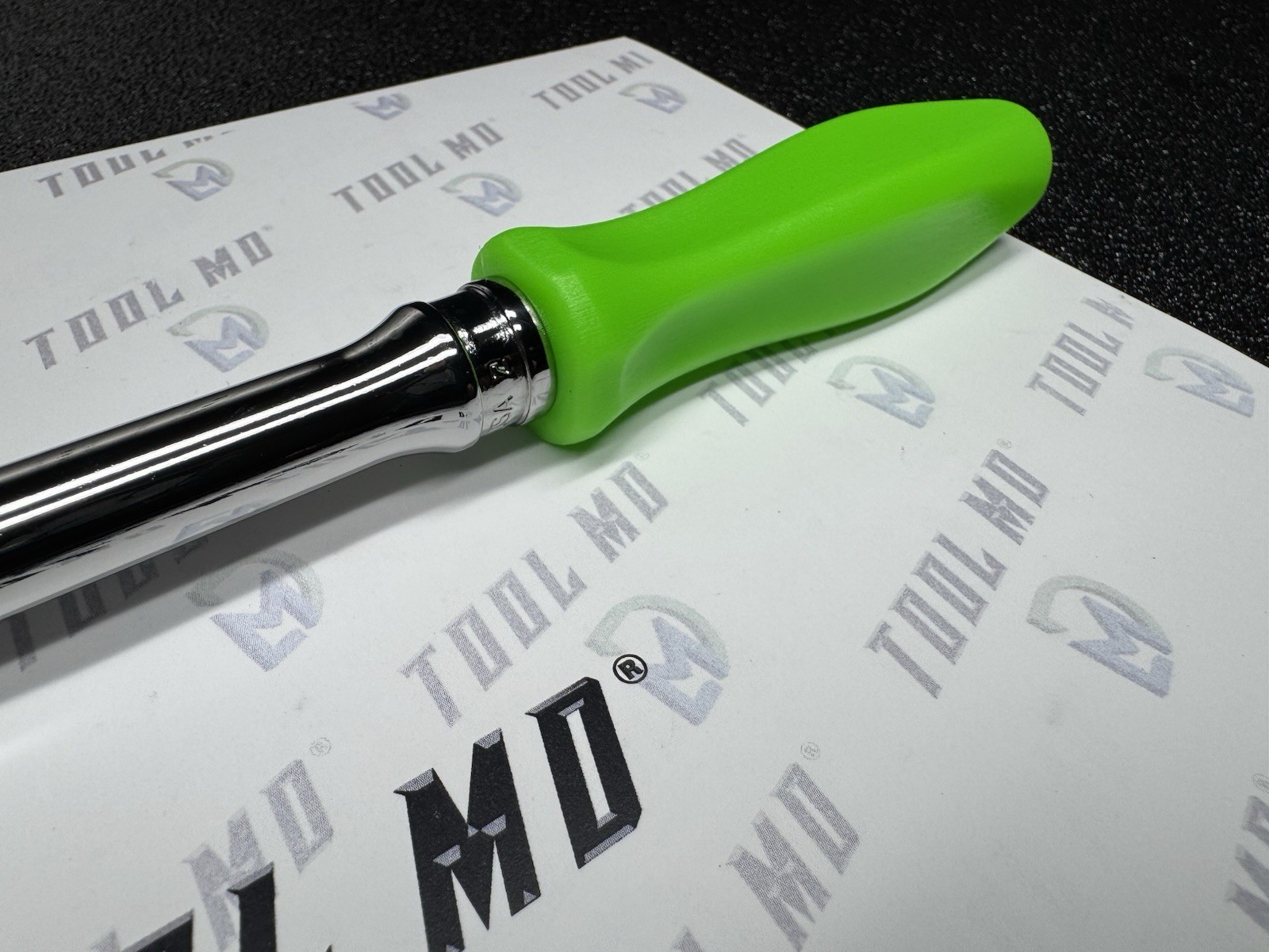 Snap-on Tools USA NEW GREEN 3/8″ Drive Hard Grip Multi-Position Ratchet FHD80MP
