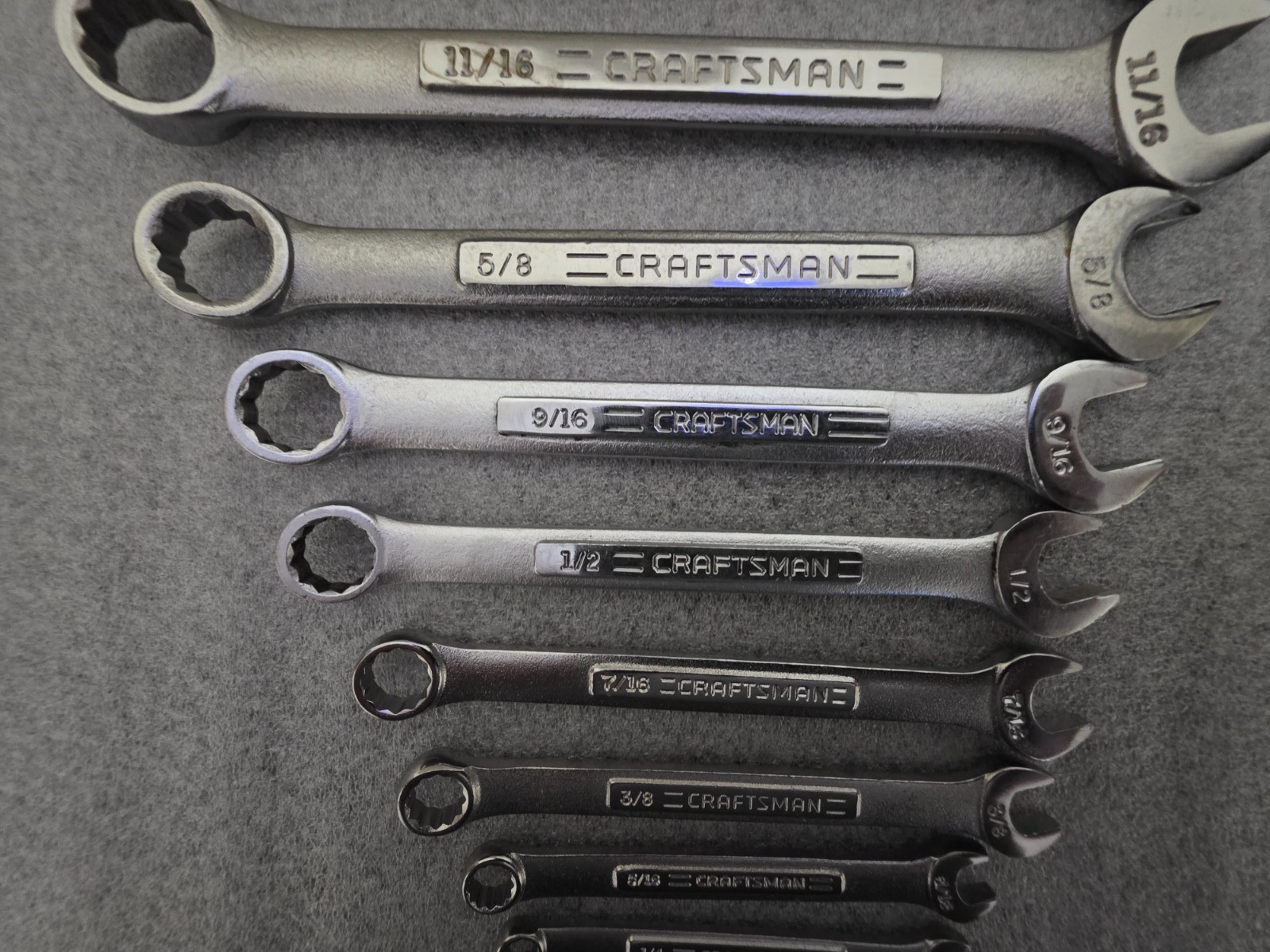 Set of 12 Craftsman Wrench’s