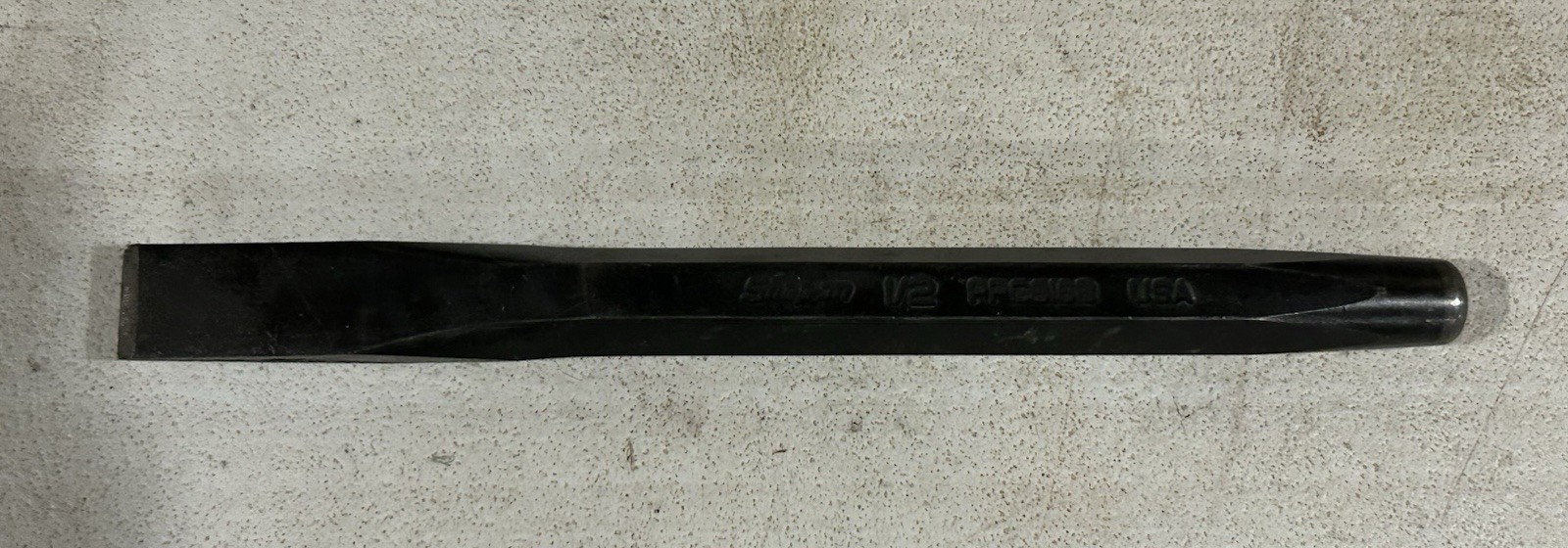 NOS. Snap On 1/2″ Flat Cold Chisel 6″ Long PPC816B USA
