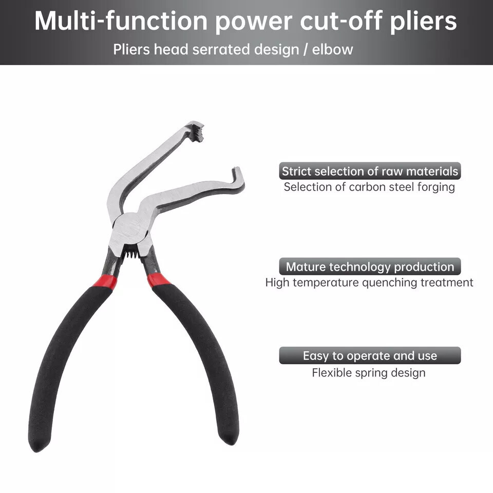 2PCS For Lisle 37960+37980 Electrical Disconnect Pliers Rubber non-slip sleeve