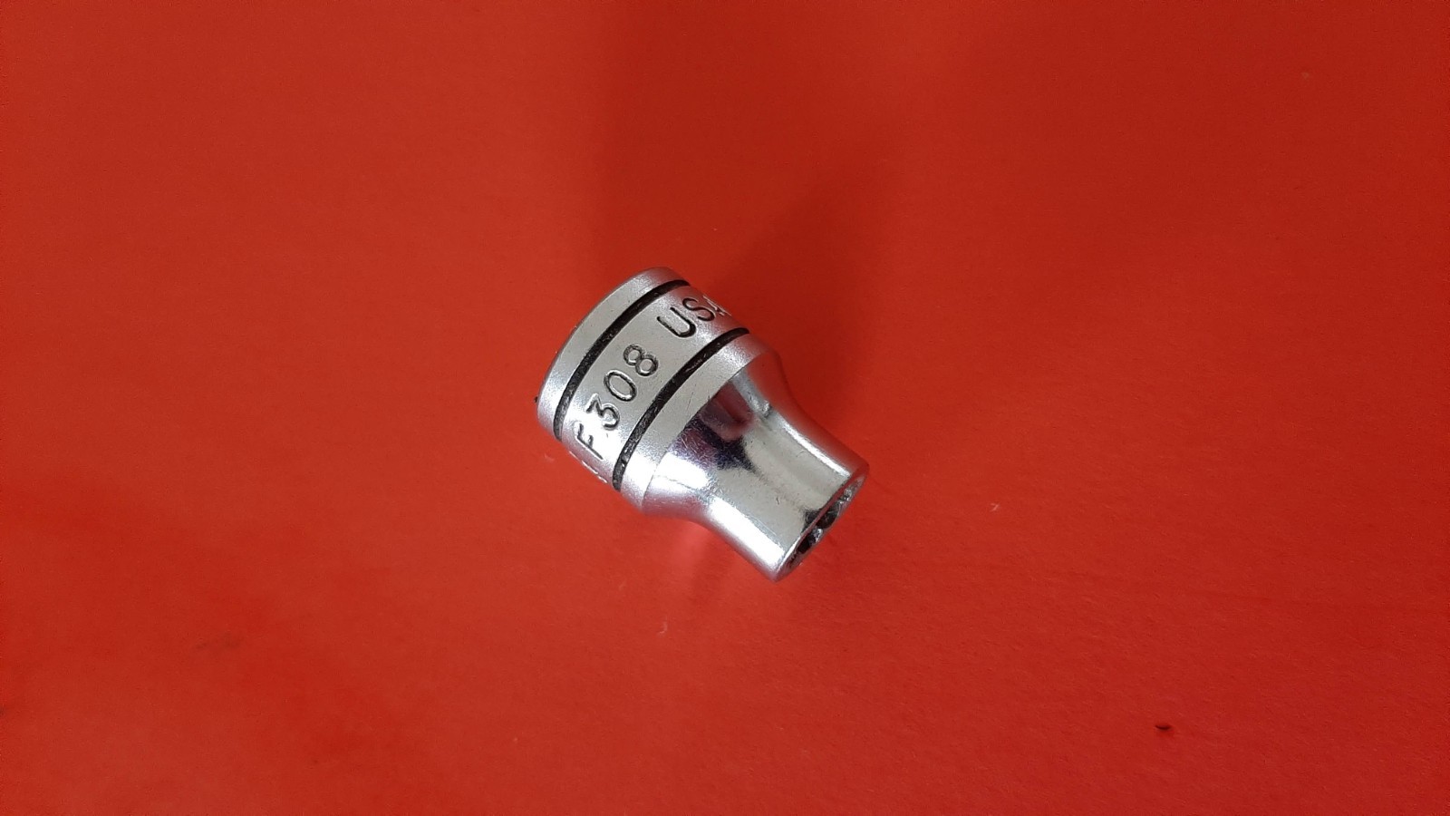 Snap-on Tools F308 3/8″ Drive 1/4″ SAE 8pt Point Double Square Socket USA 511
